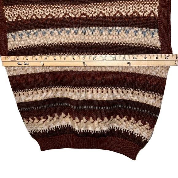 Vintage 100% wool sweater size large - Picture 5 of 7